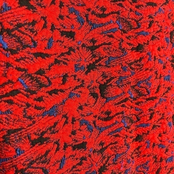 NEW Free People Red Sunset Puff Sleeves Mini Dress US M - Picture 4 of 7